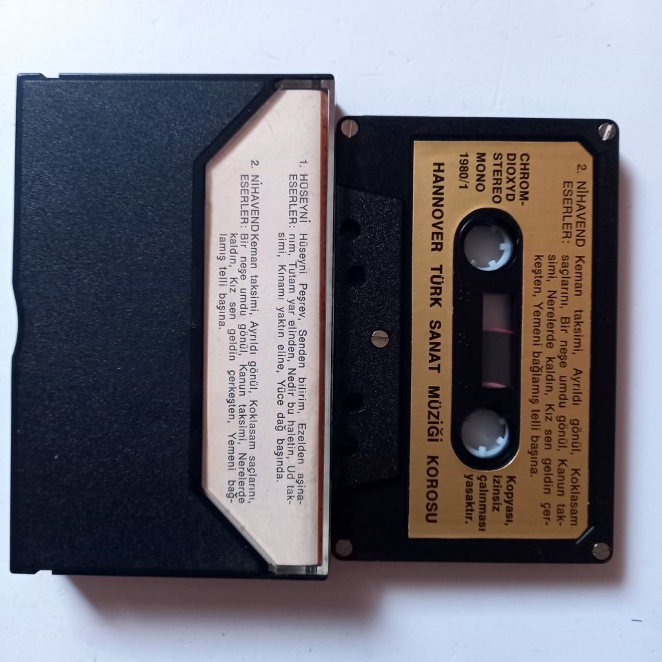 HANNOVER TÜRK SANAT MÜZİĞİ KOROSU (1980) - KASET 2.EL