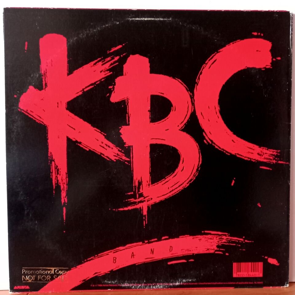 KBC BAND – KBC BAND (1986) MARTY BALIN, PAULKANTNER, JACK CASADY - LP 2.EL PLAK