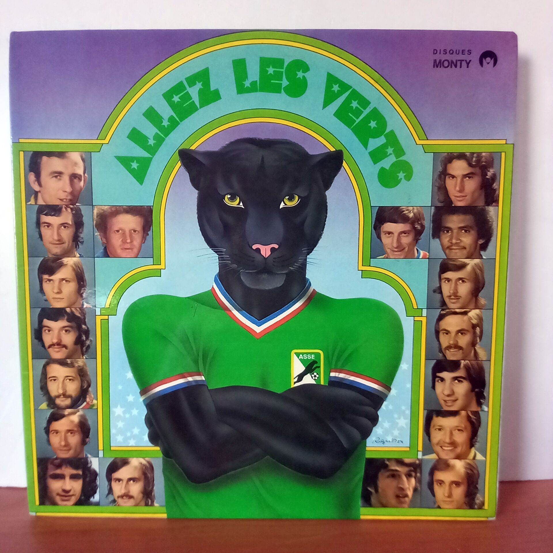 LES SUPPORTERS – ALLEZ LES VERTS / MERCI A LA FRANCE (1977) - LP 2.EL PLAK