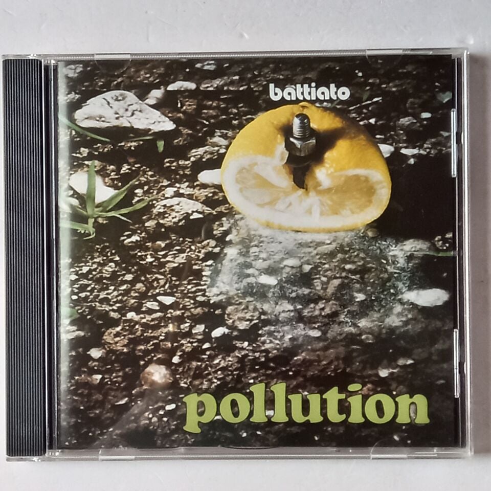 BATTIATO – POLLUTION (1973) - CD 1998 REISSUE 2.EL