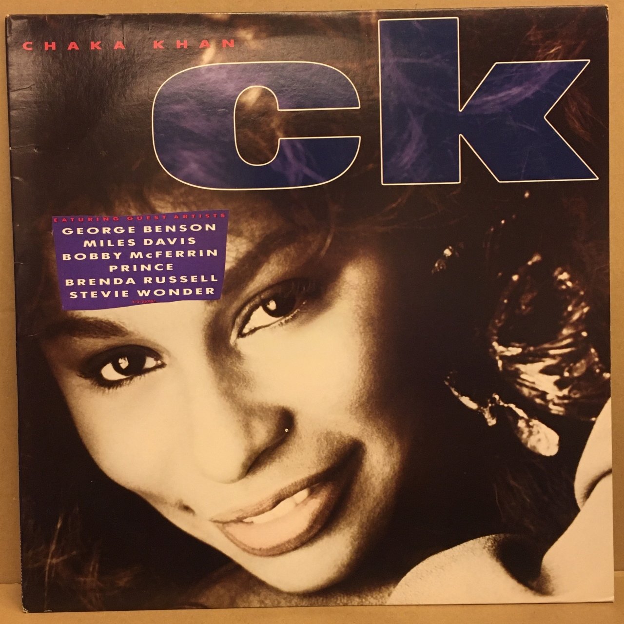 CHAKA KHAN - CK 1988 MILES DAVIS PRINCE GEORGE BENSON.. 2.EL PLAK