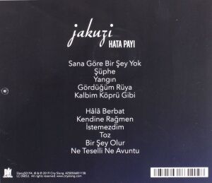 JAKUZİ - HATA PAYI (2019) - CD AMBALAJINDA SIFIR