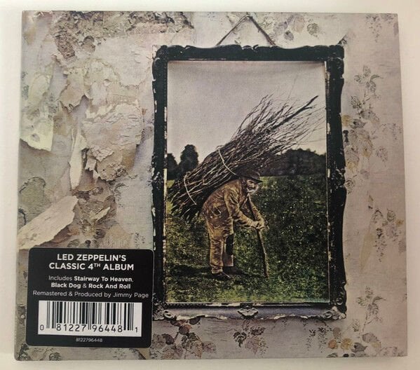 LED ZEPPELIN – IV (1971) - CD REMASTERED 2014 REISSUE GATEFOLD CARDBOARD SLEEVE AMBALAJINDA SIFIR