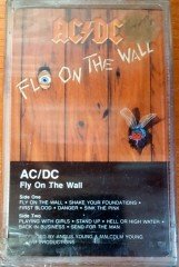 AC/DC - FLY ON THE WALL - CASSETTE MADE IN TURKEY ''NEW''