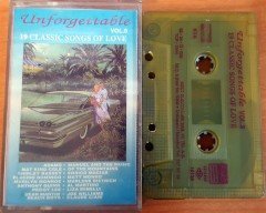 UNFORGETTABLE VOL.9 / 19 CLASSIC SONGS OF LOVE (1992) KASET 2.EL
