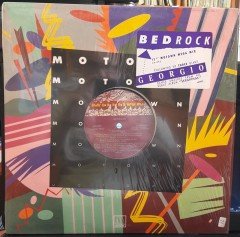 GEORGIO - BEDROCK (1987) - 12'' MAXI SINGLE VINYL PLAK 2.EL