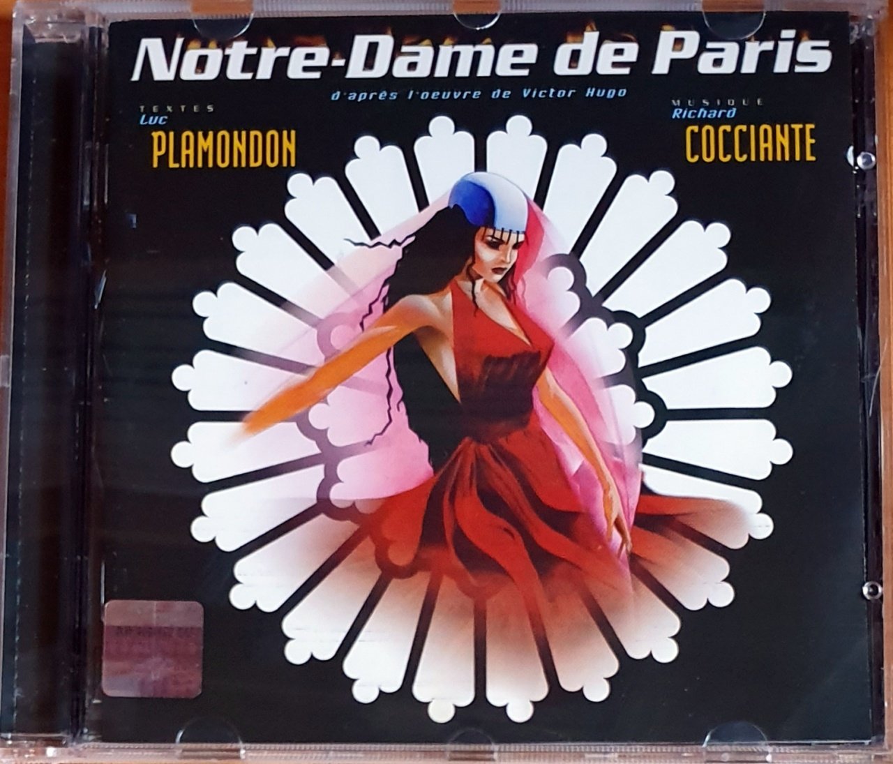 NOTRE-DAME DE PARIS - MUSICAL CAST RECORDING / LUC PLAMONDON, RICHARD COCCIANTE (1997) - CD 2.EL