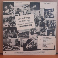 STRING ALONG WITH THE KINGSTON TRIO - LP 2.EL PLAK