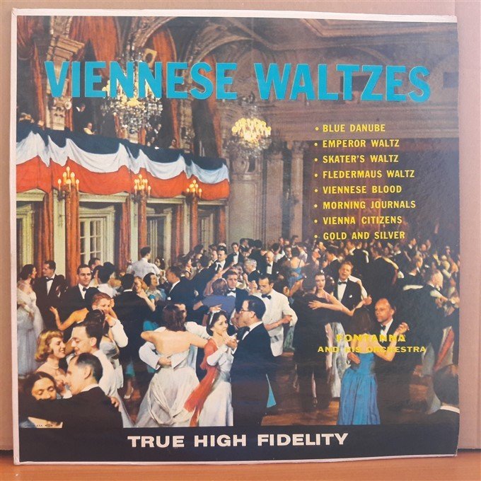 VIENNESE WALTZES - FONTANNA AND HIS ORCHESTRA - LP 2.EL PLAK