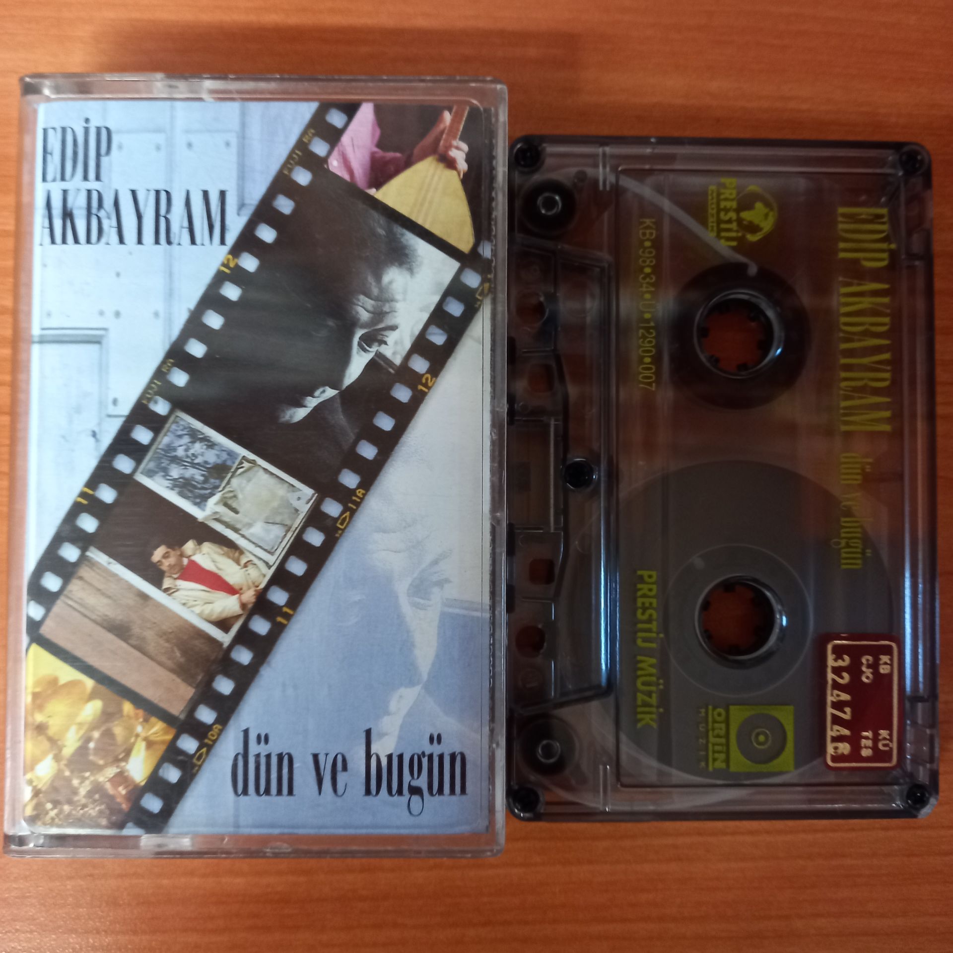 EDİP AKBAYRAM - DÜN VE BUGÜN (1998) - KASET 2.EL
