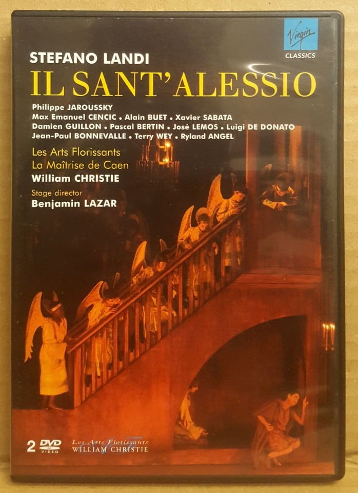 STEFANO LANDI - IL SANT' ALESSIO / PHILIPPE JAROUSSKY MAX EMANUEL CENCIC ALAIN BUET XAVIER SABATA BENJAMIN LAZAR (2008) - 2DVD 2.EL