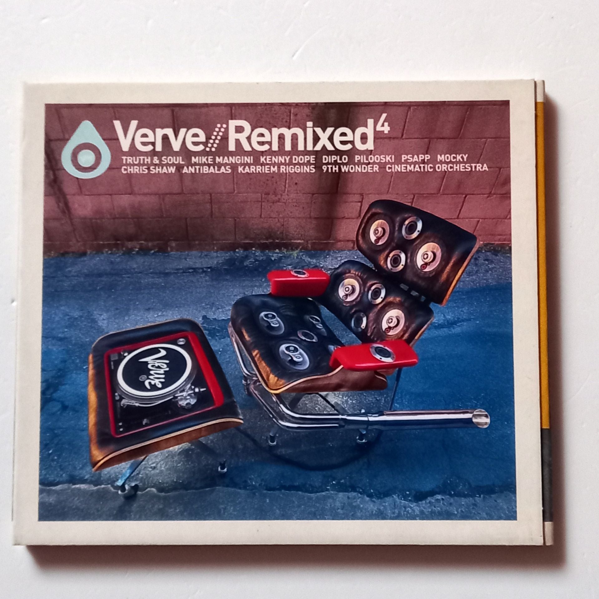VERVE // REMIXED⁴ - VARIOUS ARTISTS - DINAH WASHINGTON, NINA SIMONE, JAMES BROWN... (2005) - CD REMIX COMPILATION  DIGIPAK 2.EL
