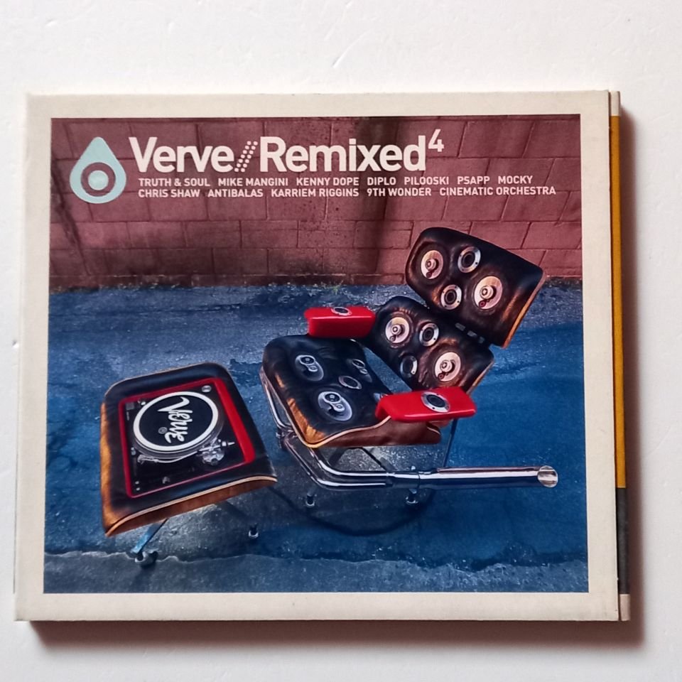 VERVE // REMIXED⁴ - VARIOUS ARTISTS - DINAH WASHINGTON, NINA SIMONE, JAMES BROWN... (2005) - CD REMIX COMPILATION  DIGIPAK 2.EL