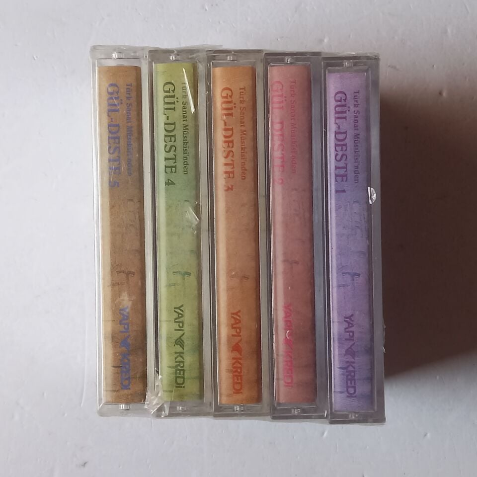 GÜL DESTE - TÜRK SANAT MUSİKİSİ - 5 KASET AMBALAJINDA SIFIR