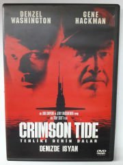 CRIMSON TIDE - DENİZDE İSYAN - DENZEL WASHINGTON - GENE HACKMAN - DVD 2.EL