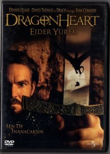 DRAGON HEART - EJDER YÜREK - DENNIS QUAID - SEAN CONNERY - DVD 2.EL