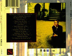 STING – TEN SUMMONER'S TALES (1993) CD AMBALAJINDA SIFIR