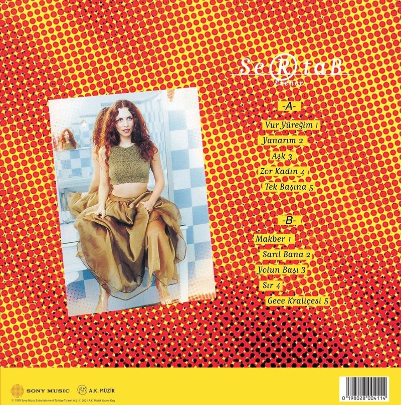 SERTAB ERENER - SERTAB (1999) - LP 2024 BASIM SİYAH SIFIR PLAK