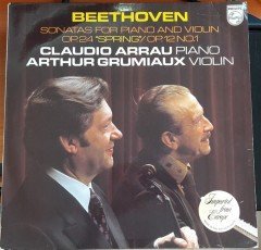 BEETHOVEN SONATAS FOR PIANO AND VIOLIN CLAUDIO ARRAU, ARTHUR GRUMIAUX - LP 2.EL