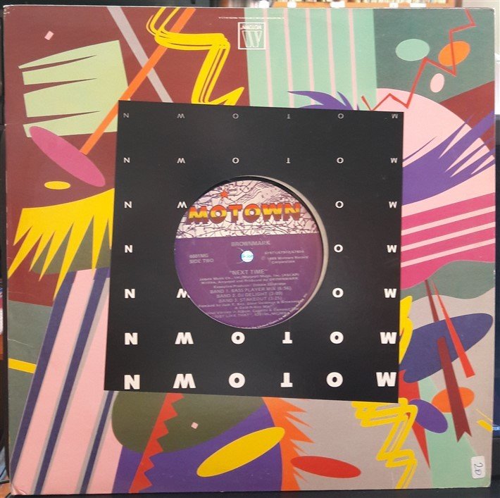 BROWNMARK - NEXT TIME (1988) - 12'' MAXI SINGLE VINYL PLAK 2.EL