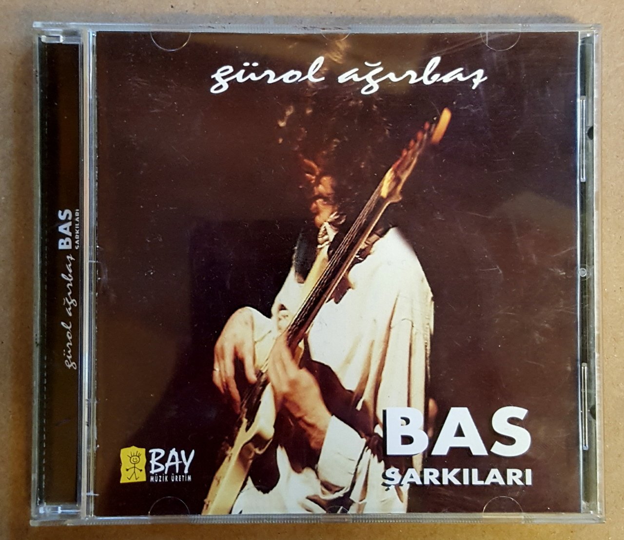 GÜROL AĞIRBAŞ - BAS ŞARKILARI (1995) - CD 2000 BAY MÜZİK İLK BASKI 2.EL