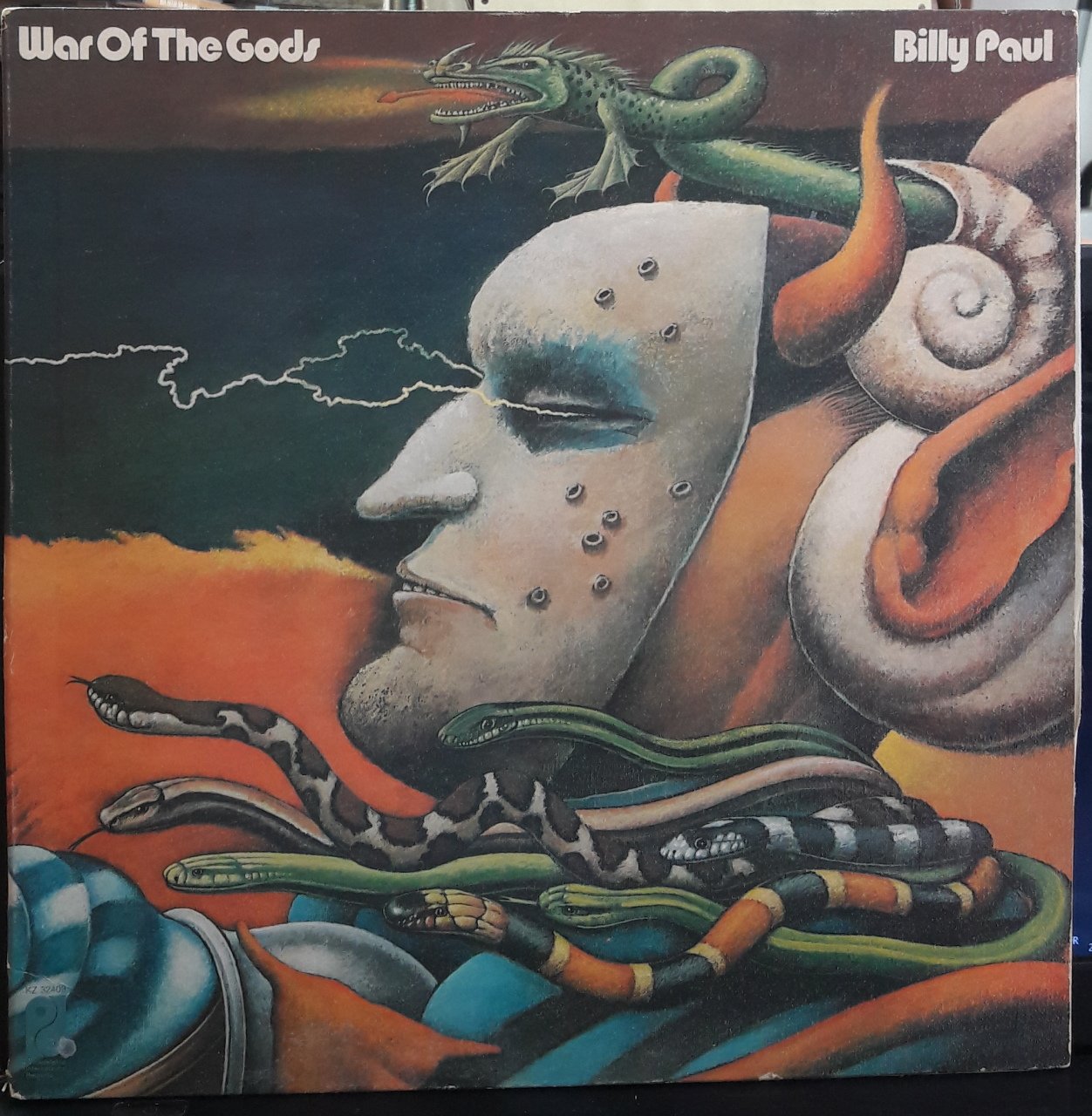 BILLY PAUL - WAR OF THE GODS (1973) - PLAK 2.EL
