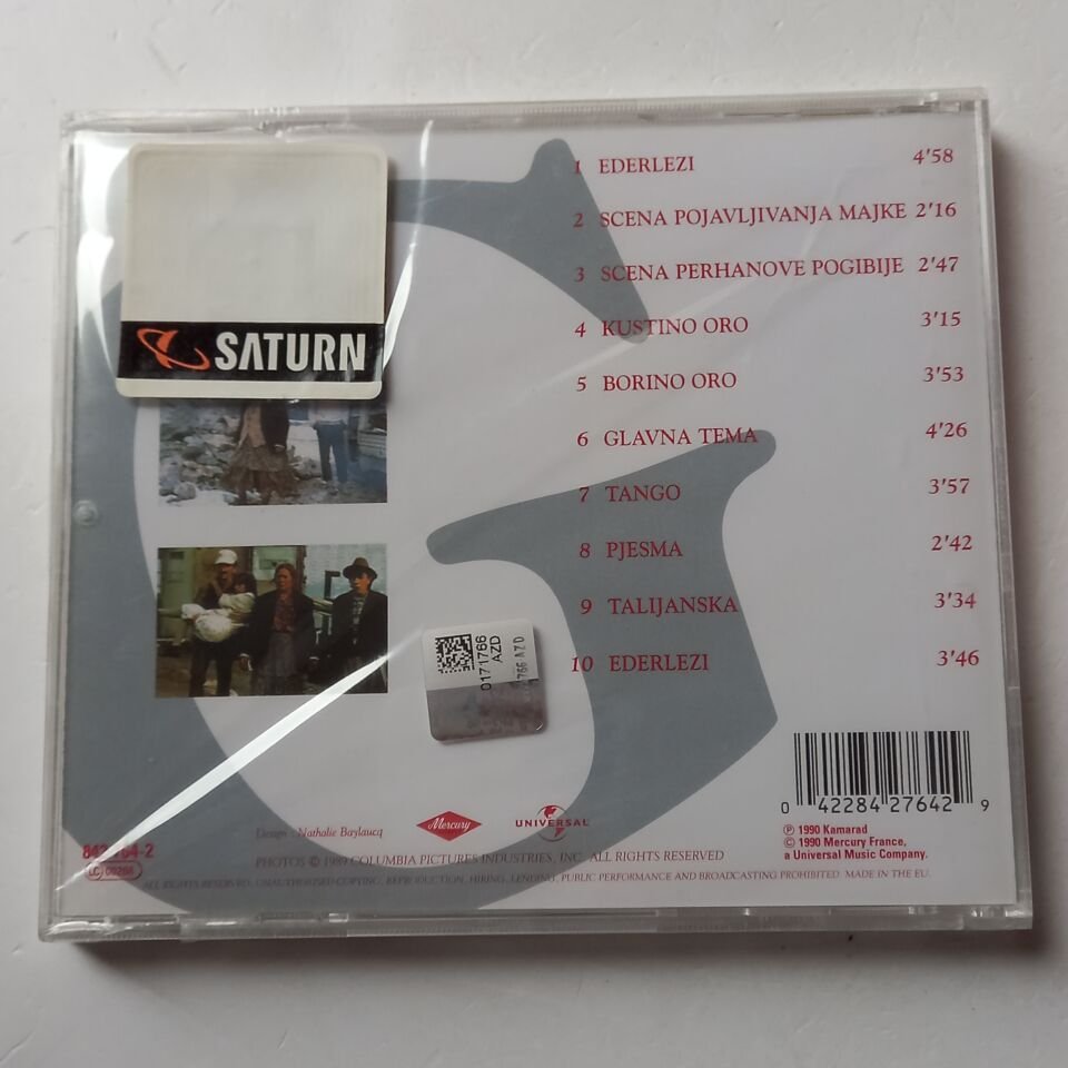 GORAN BREGOVIC – LE TEMPS DES GITANS (1990) - CD REISSUE AMBALAJINDA SIFIR