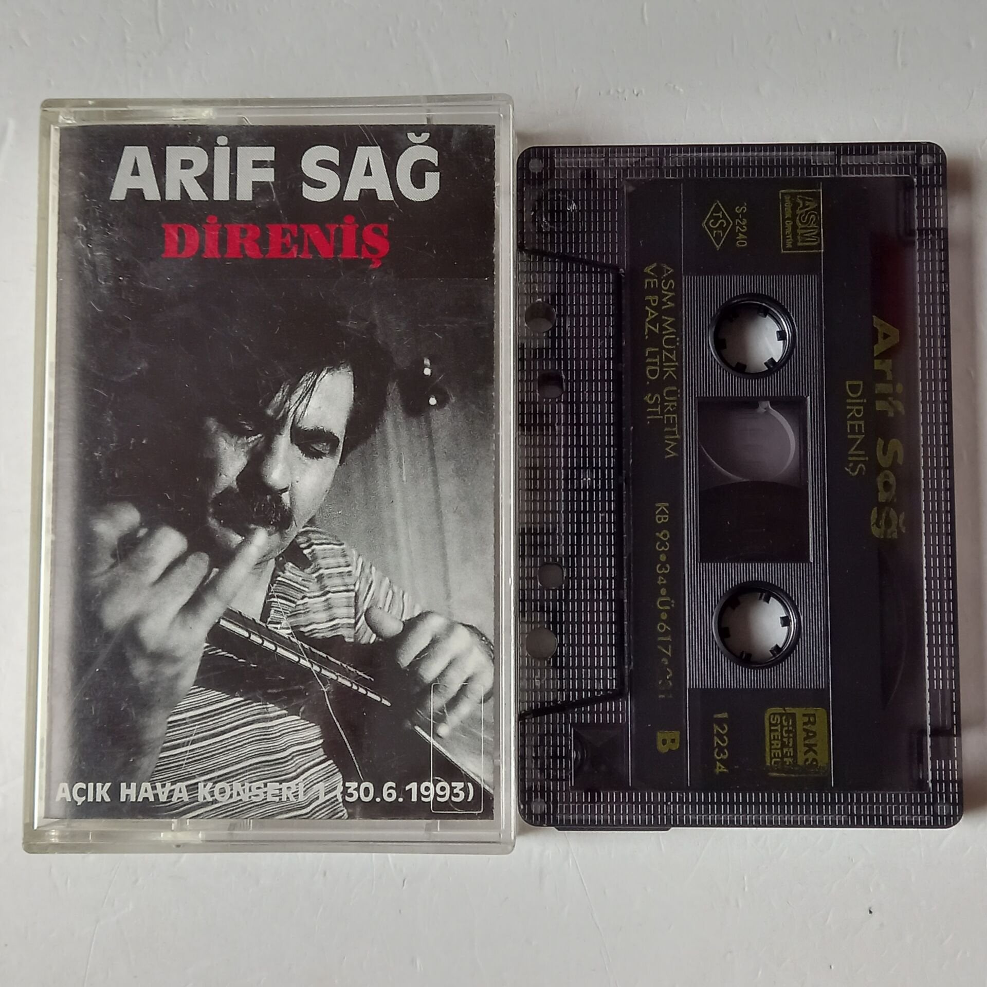 ARİF SAĞ - DİRENİŞ (1993) - KASET 2.EL