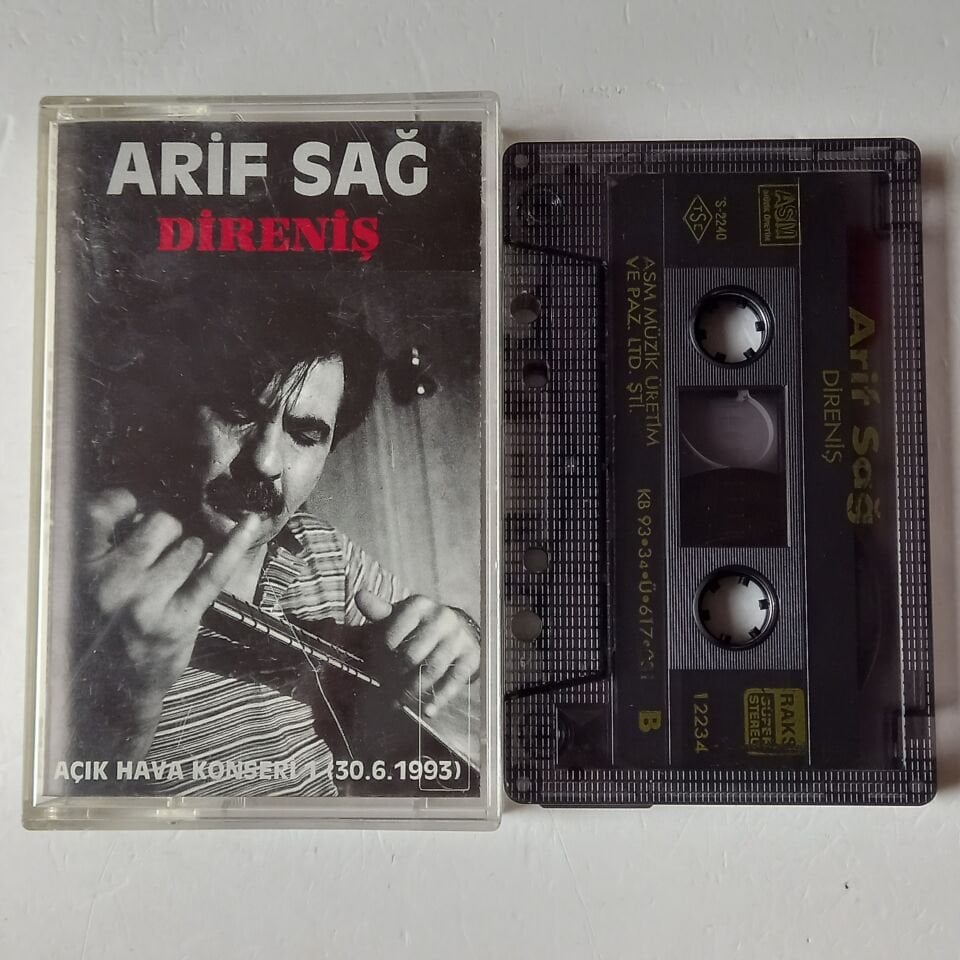 ARİF SAĞ - DİRENİŞ (1993) - KASET 2.EL