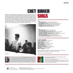 CHET BAKER - SINGS (1954) - LP 180GR 2018 EDITION GATEFOLD SIFIR PLAK