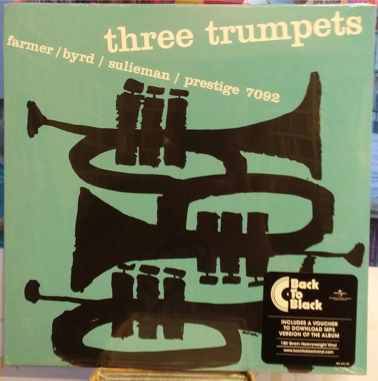 THREE TRUMPETS FARMER BYRD SULIEMAN 180GR LP SFR