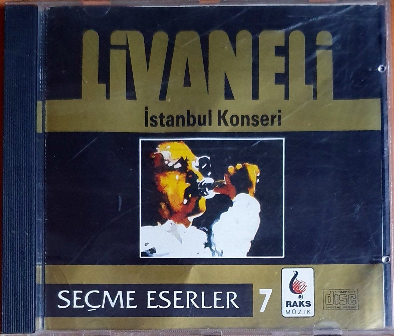 ZÜLFÜ LİVANELİ - İSTANBUL KONSERİ / SEÇME ESERLER 7 - CD RAKS MÜZİK 2.EL