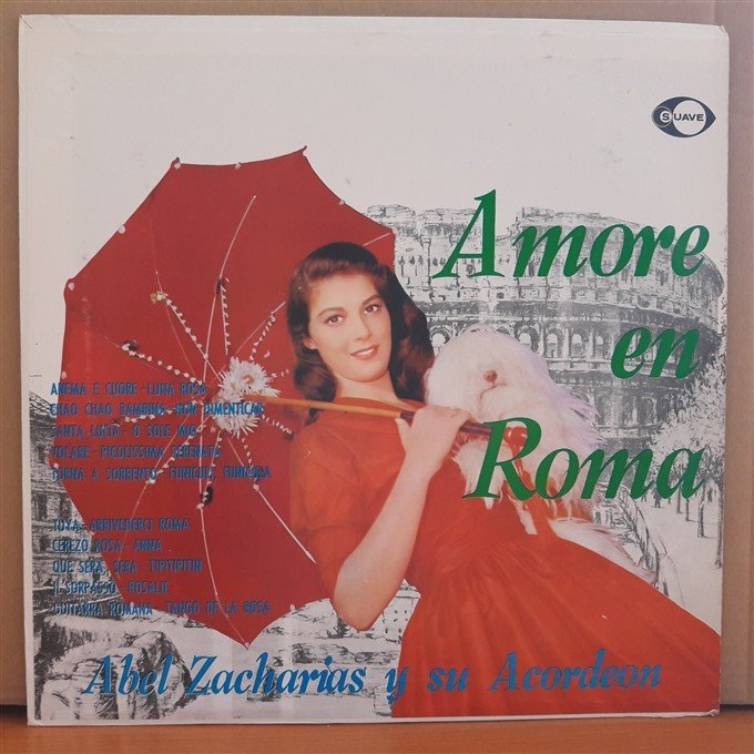 AMORE EN ROMA - ABEL ZACHARIAS - LP 2.EL PLAK
