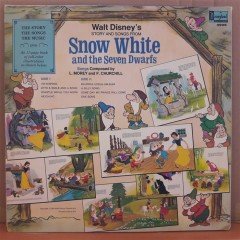 SNOW WHITE AND THE SEVEN DWARFS (1969) - WALT DISNEY - LP PLAK 2.EL