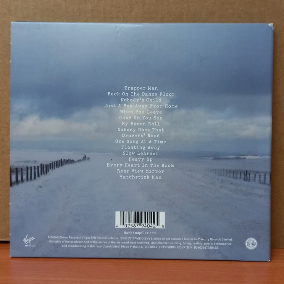 MARK KNOPFLER - DOWN THE ROAD WHEREVER (2018) - CD 2.EL