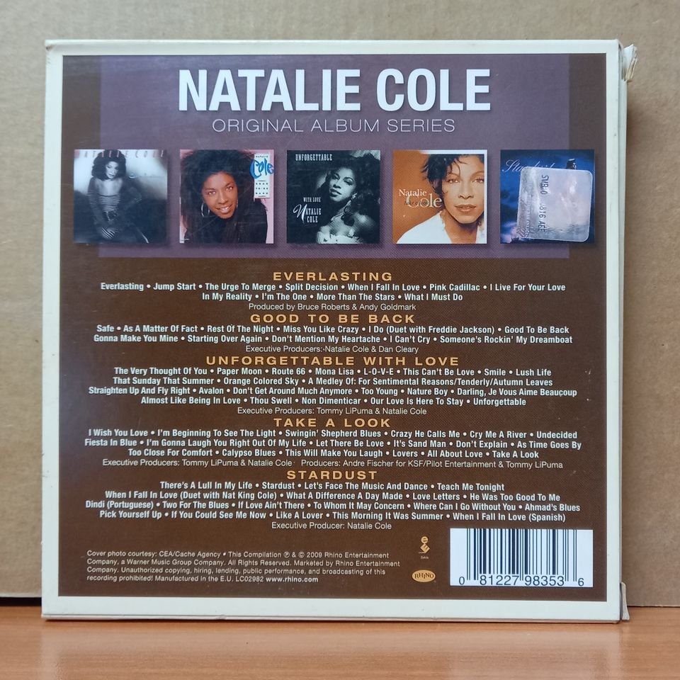 NATALIE COLE – ORIGINAL ALBUM SERIES (2009) - 5CD 2.EL