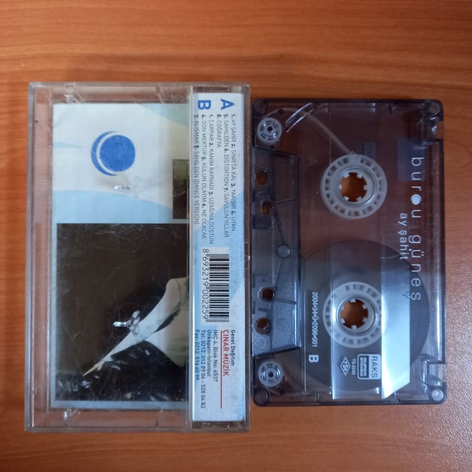 BURCU GÜNEŞ - AY ŞAHİT (2004) - KASET 2.EL