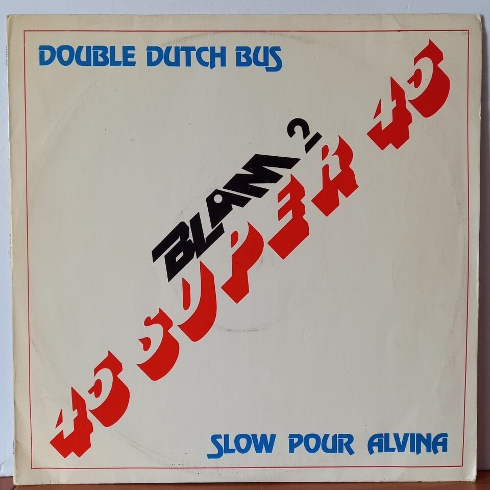 45 SUPER 45 2 - DOUBLE DUTCH BUS / SLOW POUR ALVINA (1981) - LP YERLİ BASKI 2.EL PLAK
