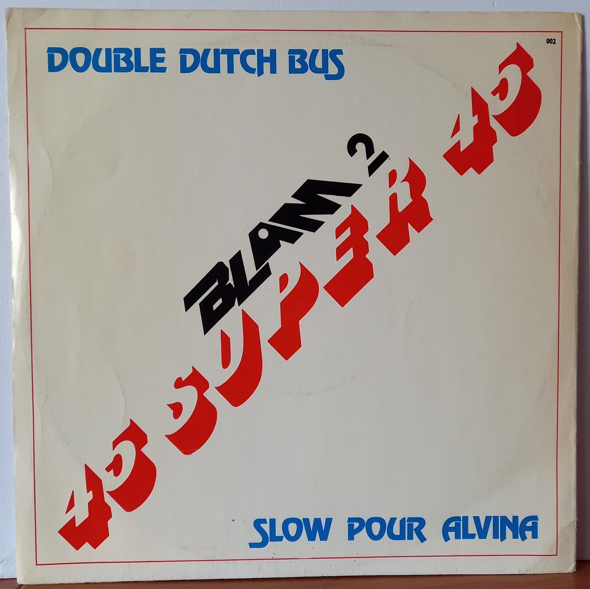 45 SUPER 45 2 - DOUBLE DUTCH BUS / SLOW POUR ALVINA (1981) - LP YERLİ BASKI 2.EL PLAK