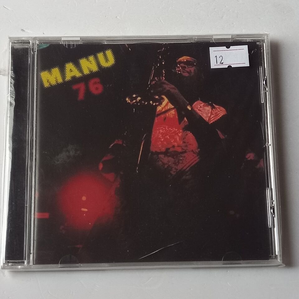MANU DIBANGO – MANU 76 (1976) - CD 2015 REISSUE AMBALAJINDA SIFIR