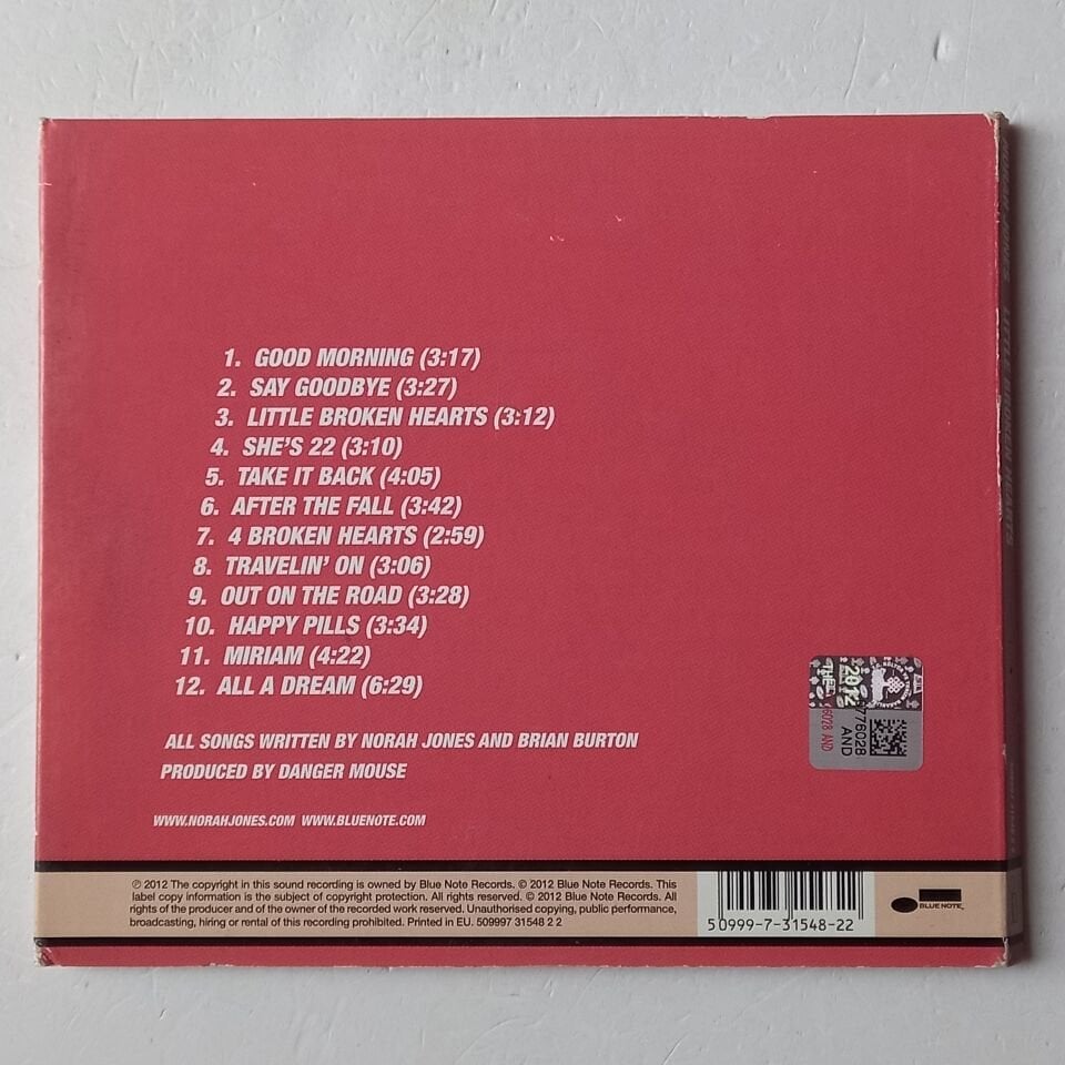 NORAH JONES – ...LITTLE BROKEN HEARTS (2012) - CD 2.EL