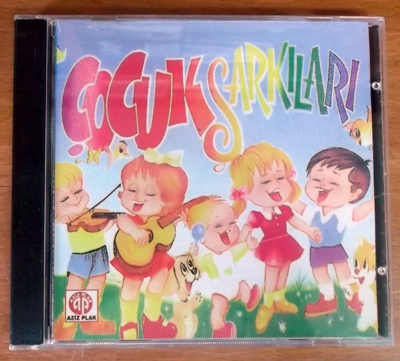 ÇOCUK ŞARKILARI - AZİZ PLAK 1996 CD 2.EL