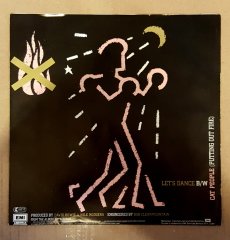 DAVID BOWIE - LET'S DANCE / CAT PEOPLE  - 7'' 45 DEVİR 2.EL PLAK