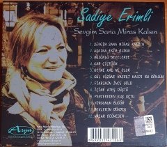 SADİYE ERİMLİ - SEVGİM SANA MİRAS KALSIN / ARYA MÜZİK CD 2.EL