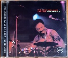 THE TONY WILLIAMS LIFETIME - EMERGENCY (1997) - CD VERVE 2.EL