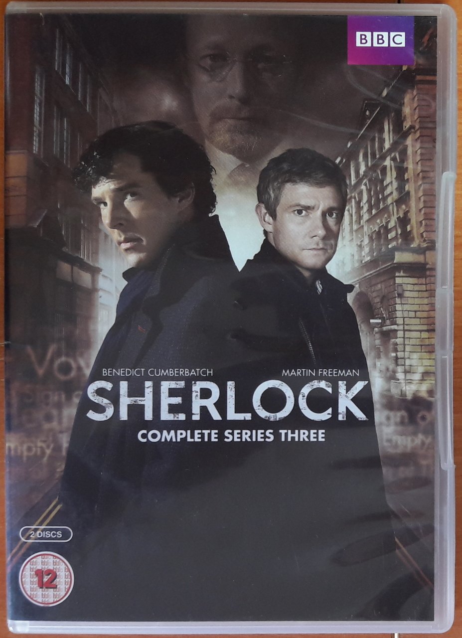 SHERLOCK - BENEDICT CUMBERBATCH - MARTIN FREEMAN - COMPLETE SERIES THREE - 2DVD 2.EL TR ALTYAZI YOKTUR