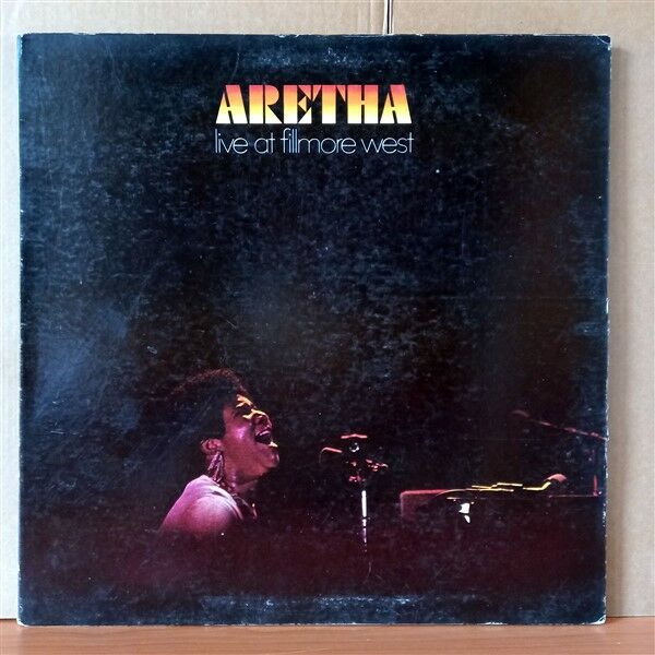 ARETHA FRANKLIN – LIVE AT FILLMORE WEST (1971) - LP 2.EL PLAK