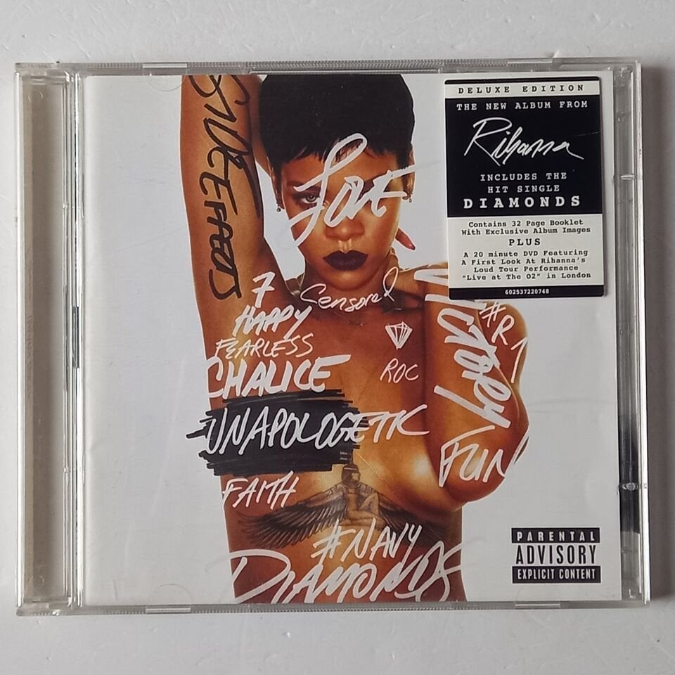 RIHANNA – UNAPOLOGETIC - DELUXE EDITION (2012) - CD + DVD 2.EL