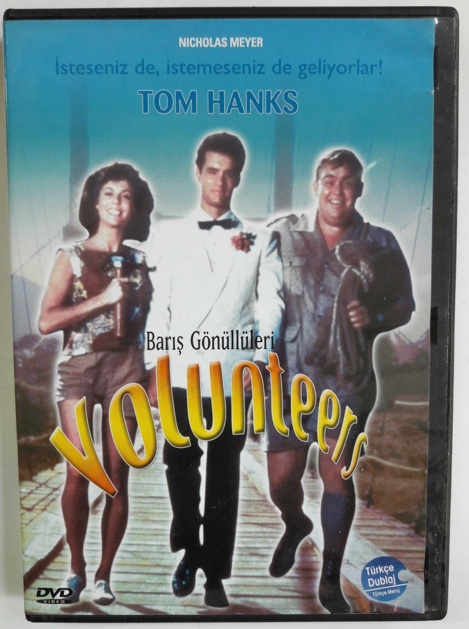 BARIŞ GÖNÜLLÜLERİ - VOLUNTEERS - TOM HANKS - DVD 2.EL