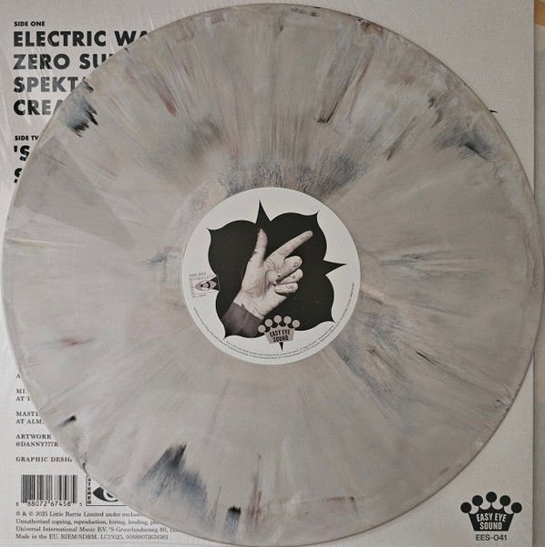 LITTLE BARRIE & MALCOLM CATTO - ELECTRIC WAR (2025) - LP PSYCHEDELIC FUNK ROCK BONE MARBLE COLOURED EDITION SIFIR PLAK
